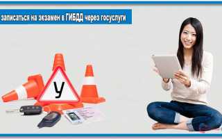 Талон в ГИБДД через портал Госуслуги