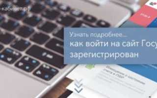 Пошаговая инструкция — как зайти в Госуслуги