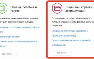 Получение справки об отсутствии судимости через Госуслуги: пошаговая инструкция