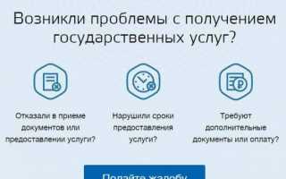 Как подать жалобу на врача через госуслуги 2020 год