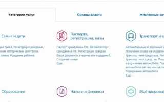 Старая версия личного кабинета Госуслуг