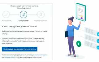 Портал госуслуги: какой тип учетной записи выбрать