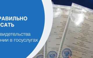 Где находится серия и номер свидетельства о рождении