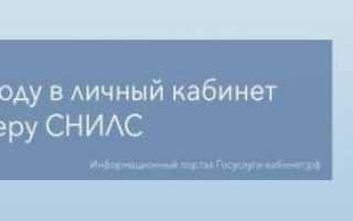 Госуслуги – личный кабинет