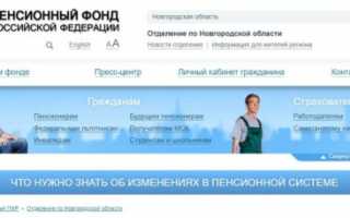 Управление Пенсионного фонда России — Великий Новгород