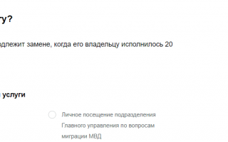 Замена паспорта через Госуслуги: пошаговая инструкция как поменять