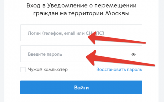 Получение цифрового пропуска через Госуслуги